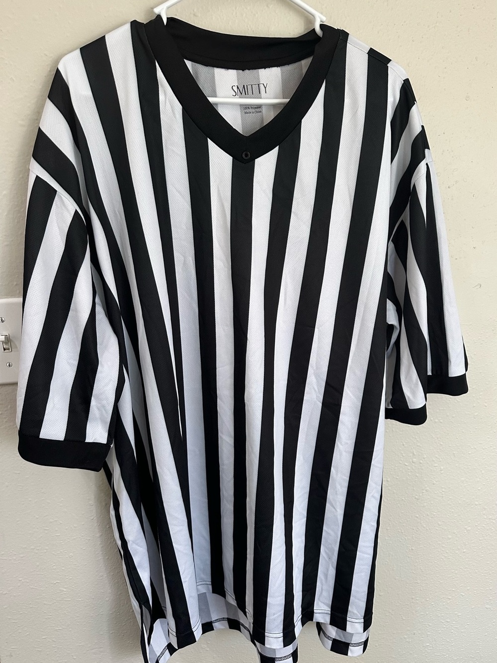 Black & White Striped Men’s Shirt